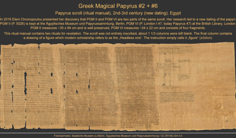 PGM II - Papyrus Berlin 5026