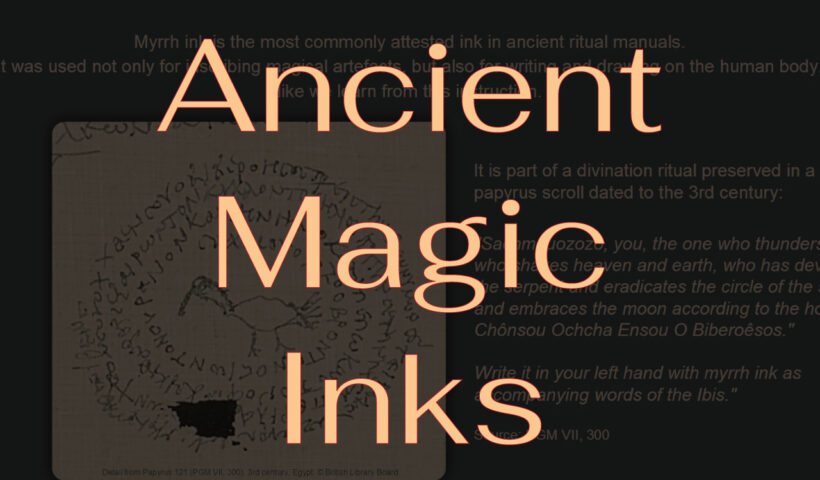 Antikemagie Ancient Magic Inks