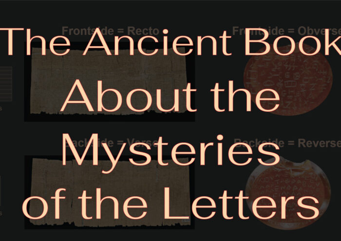 The Ancient Coptic Book "About the Mysteries of the Letters"
