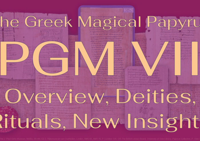 Video: The Ancient Greek Magical Papyrus PGM VII