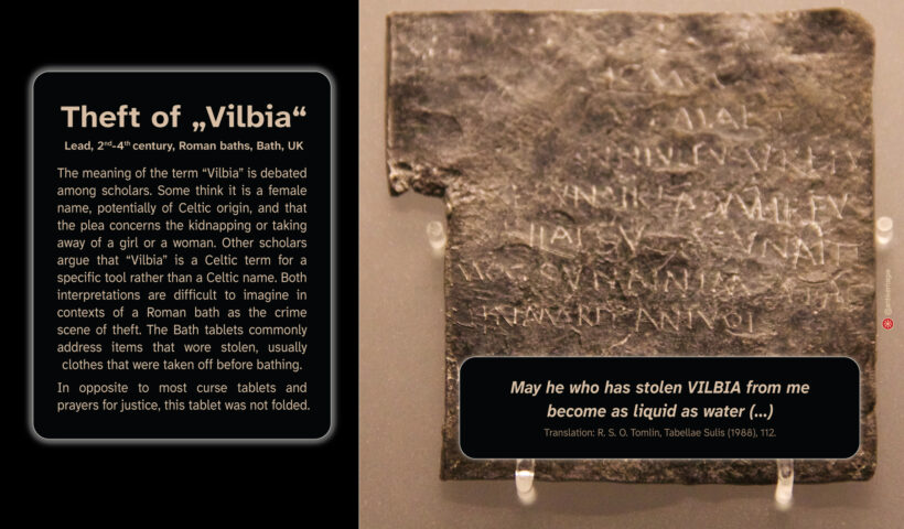 Roman Baths Museum, Bath, UK, inv. no. batrm 1983.14.b.1. Photograph by Mike Peel (www.mikepeel.net), CC-BY-SA-4.0