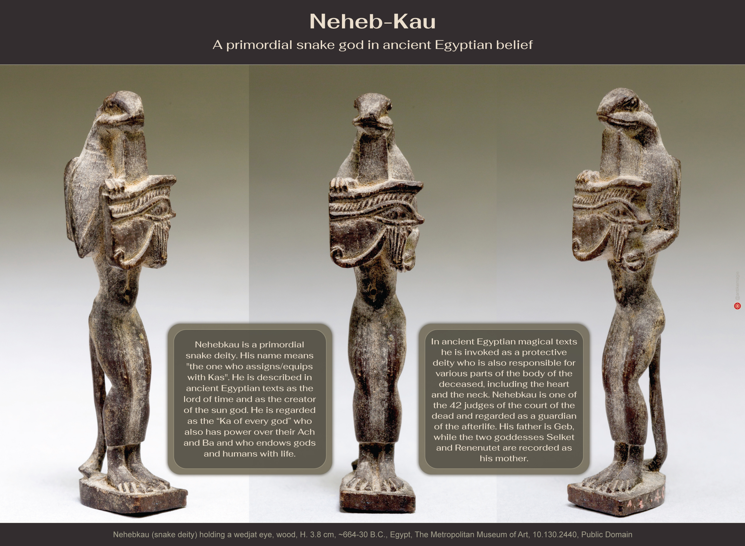 The Archcaeology of Ancient Magic - Neheb-Kau - The Metropolitan Museum of Art 10.130.2440