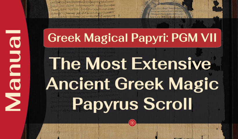 Video Greek Magical Papyrus PGM VII