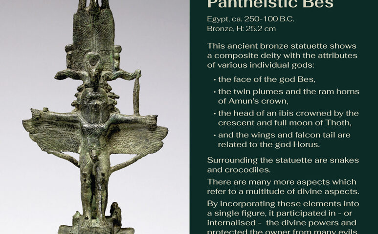 The Archaeology of Ancient Magic - Pantheistic Bes - Walters Art Museum, 54.540. CC0 1.0