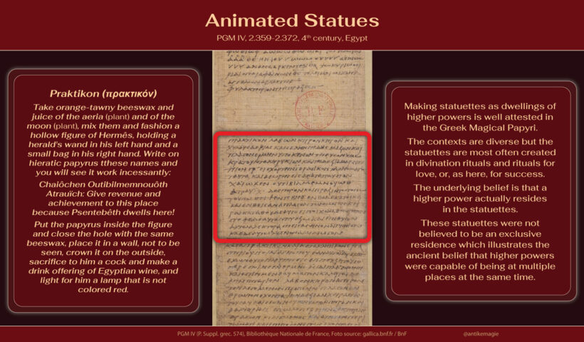 The Archaeology of Ancient Magic - RM-PGM-IV,2.359-2.372